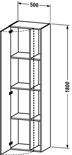Slika od DuraStyle Tall cabinet