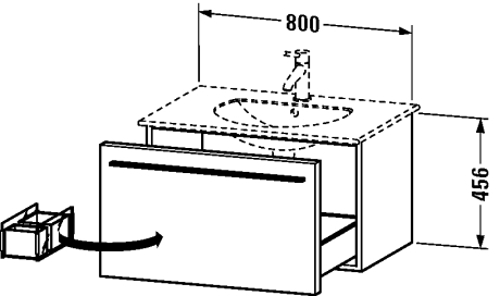 Slika od X-Large Vanity unit wall-mounted