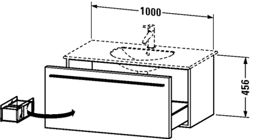 Slika od X-Large Vanity unit wall-mounted