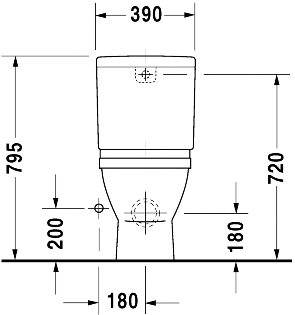 Slika od Starck 3 Toilet close-coupled