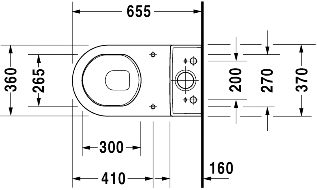 Slika od Starck 3 Toilet close-coupled