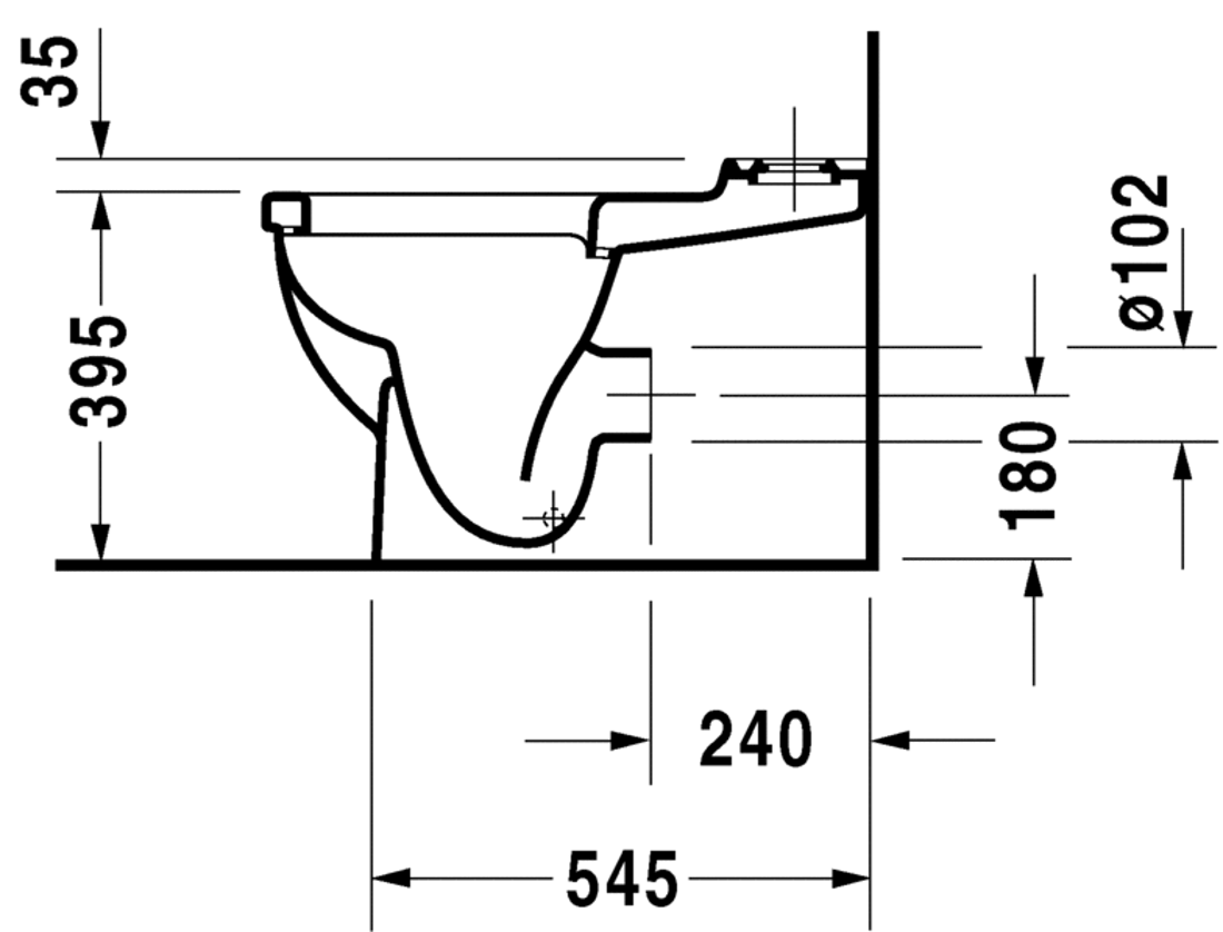 Slika od Starck 3 Toilet close-coupled
