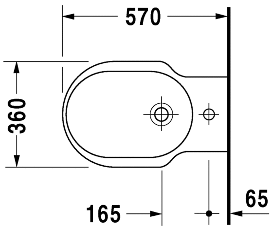 Slika od Bathroom_Foster Bidet wall mounted