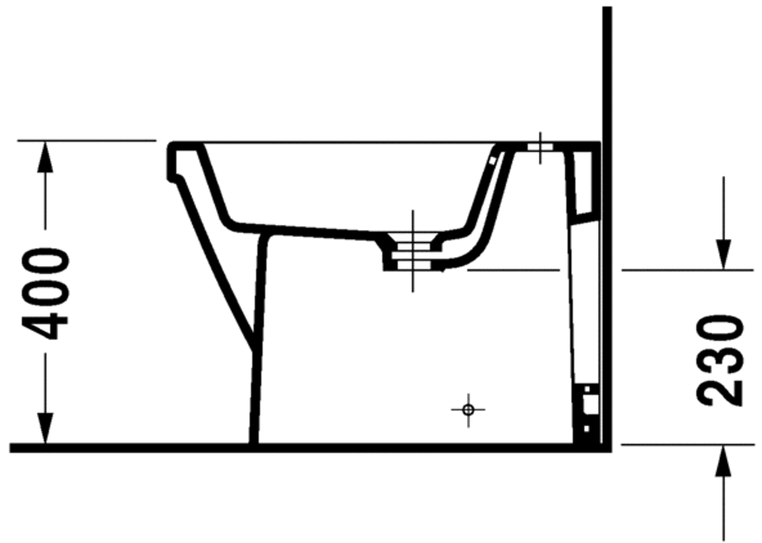 Slika od 2nd floor Bidet floor standing