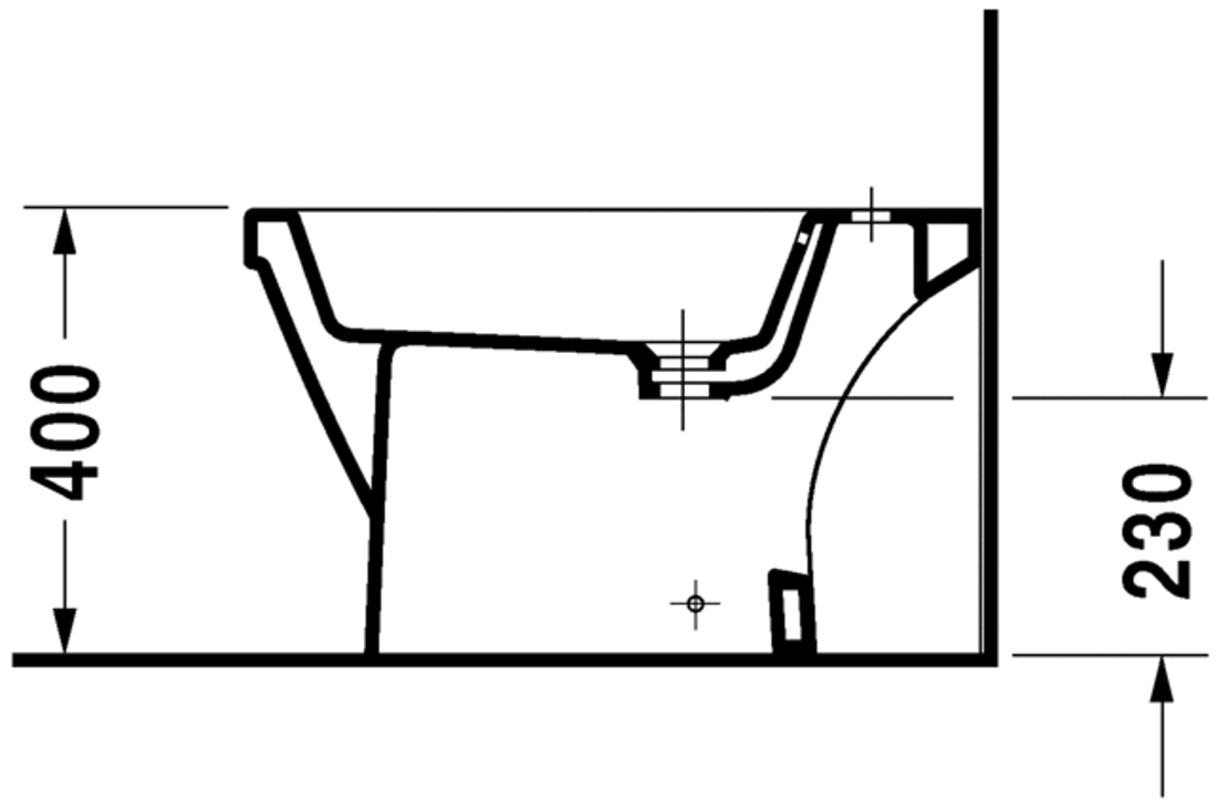Slika od 2nd floor Bidet floor standing