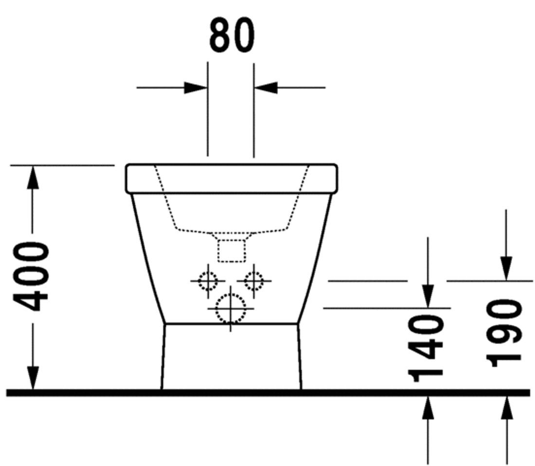 Slika od 2nd floor Bidet floor standing