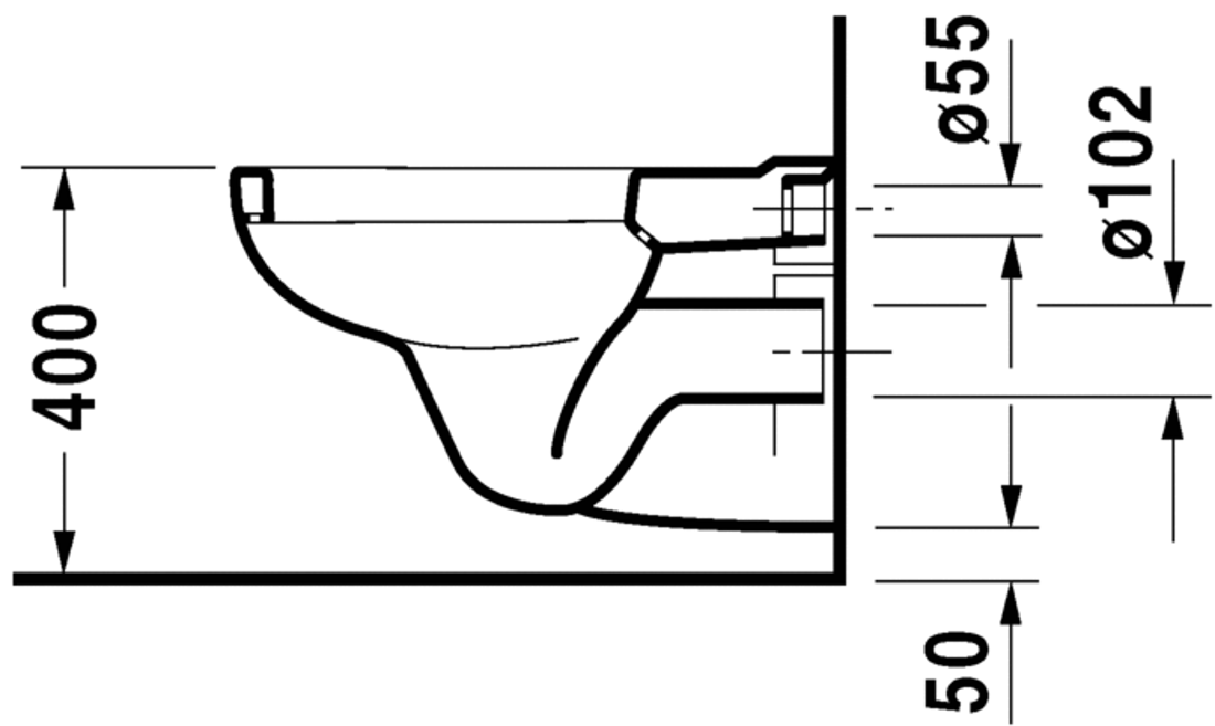 Slika od Bathroom_Foster Toilet wall mounted