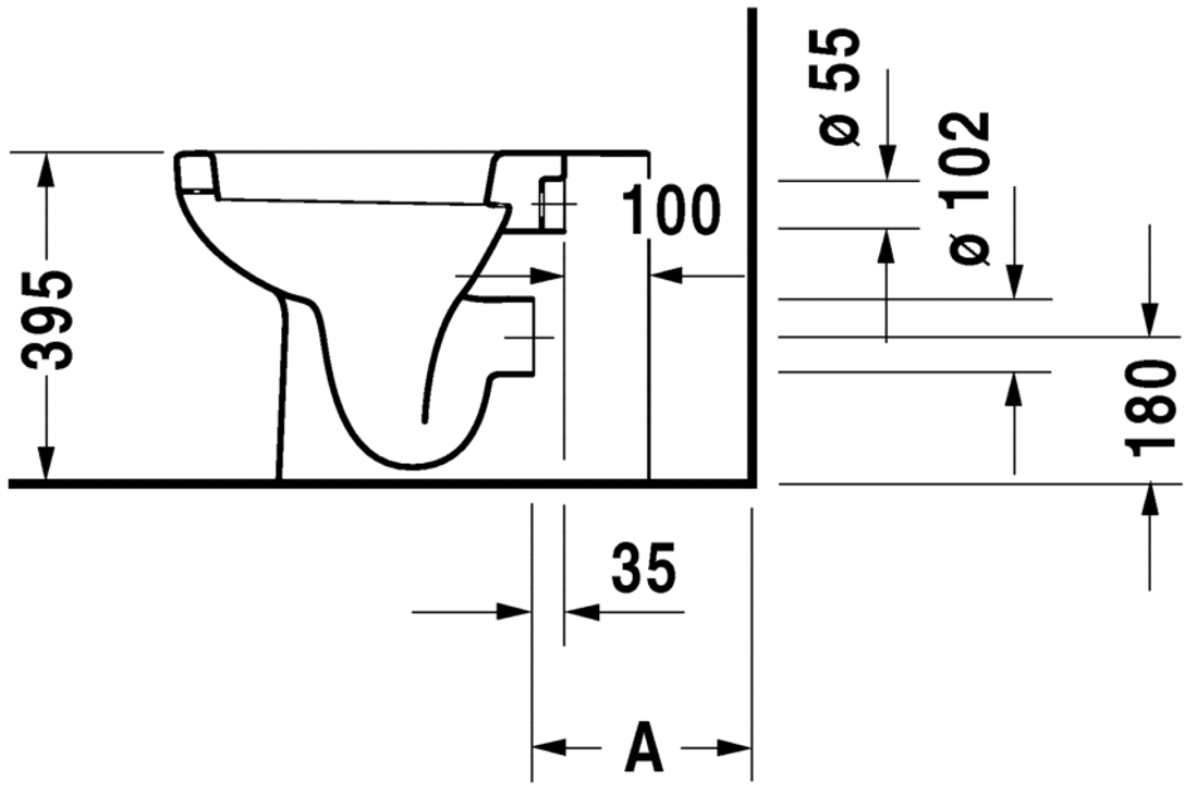 Slika od Bathroom_Foster Toilet floor standing