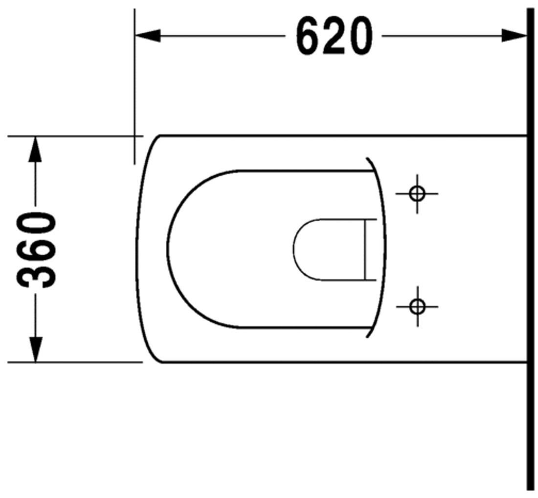 Slika od Caro Toilet wall mounted