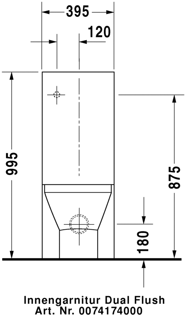 Slika od Caro Toilet close-coupled