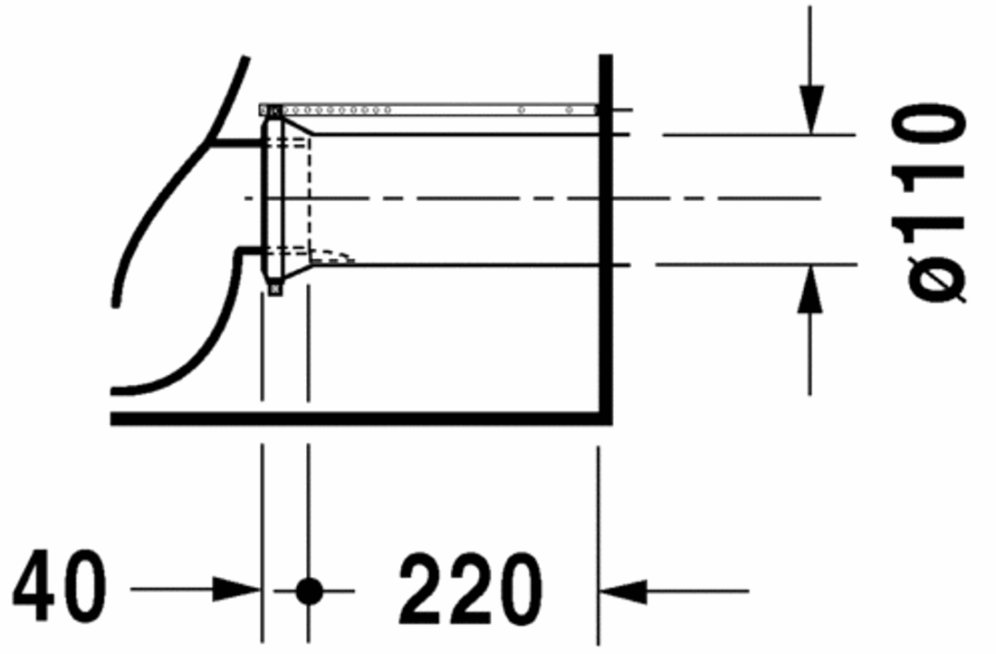 Slika od Starck 1 Toilet close-coupled