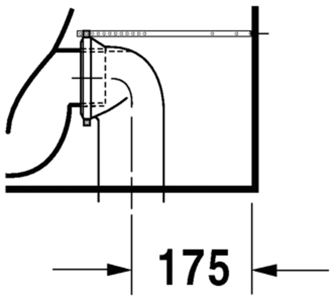 Slika od Starck 1 Toilet close-coupled