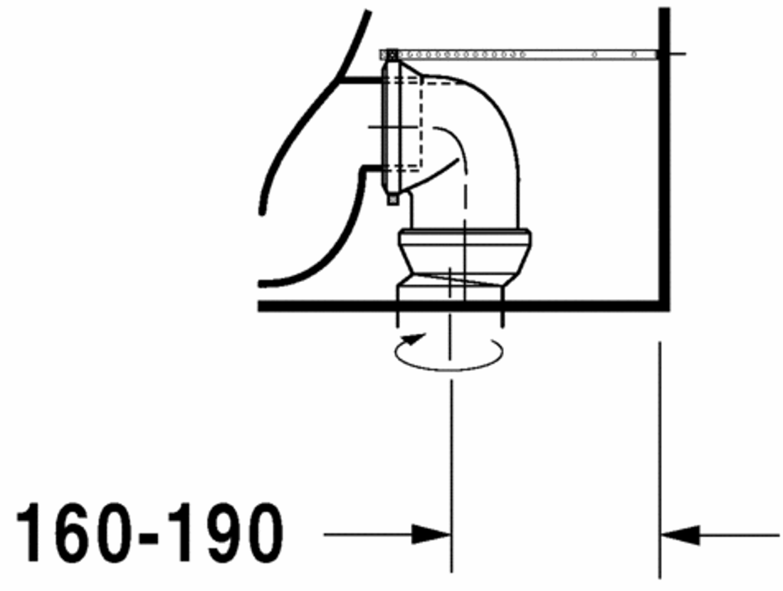 Slika od Starck 1 Toilet close-coupled