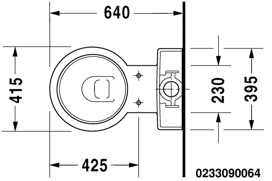 Slika od Starck 1 Toilet close-coupled