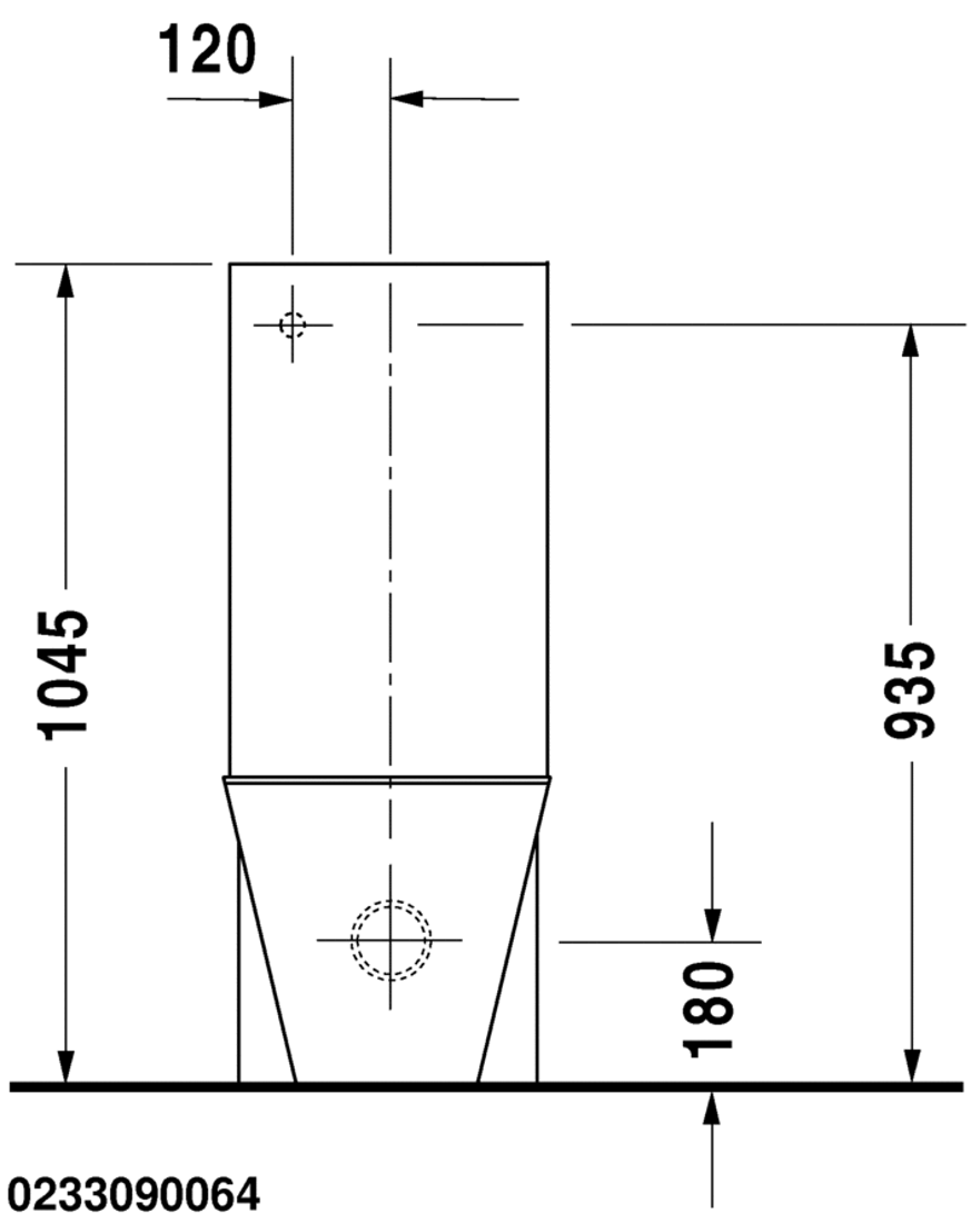Slika od Starck 1 Toilet close-coupled