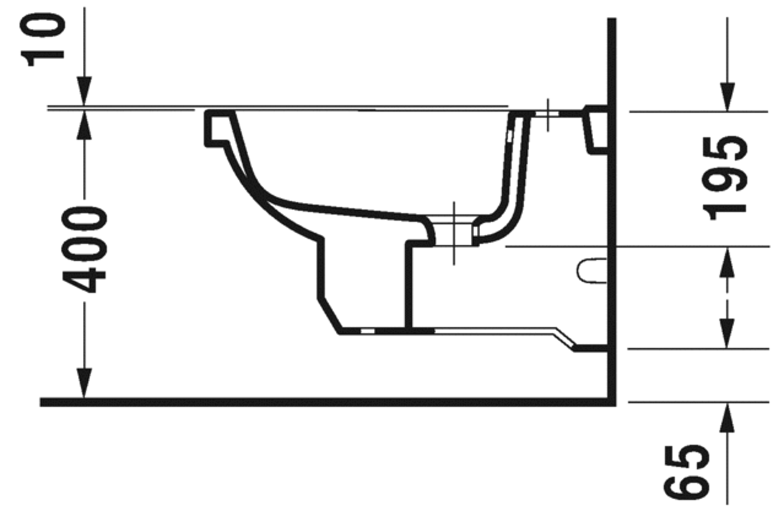 Slika od 1930 Series Bidet wall mounted