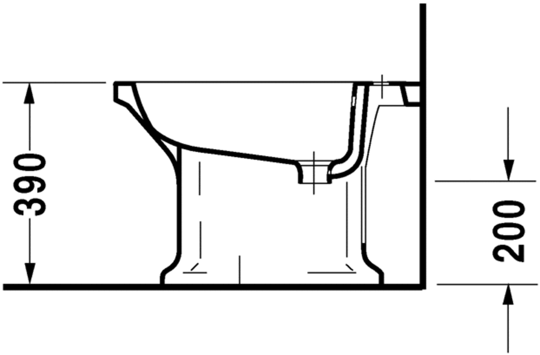 Slika od 1930 Series Bidet floor standing
