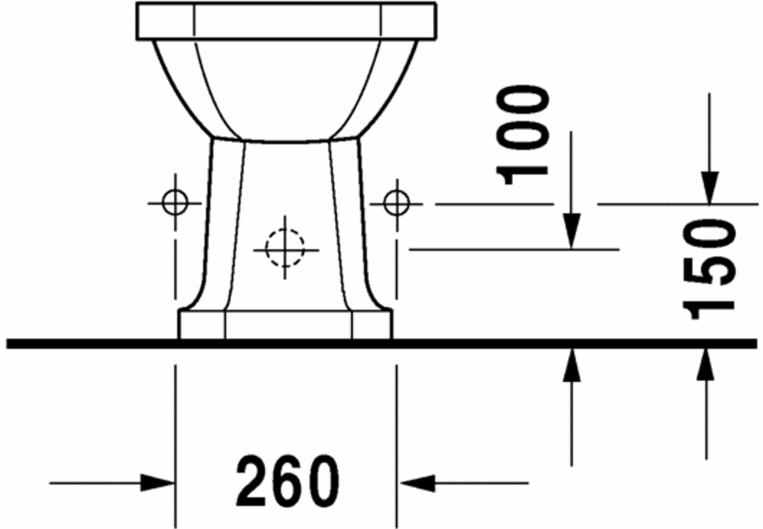 Slika od 1930 Series Bidet floor standing