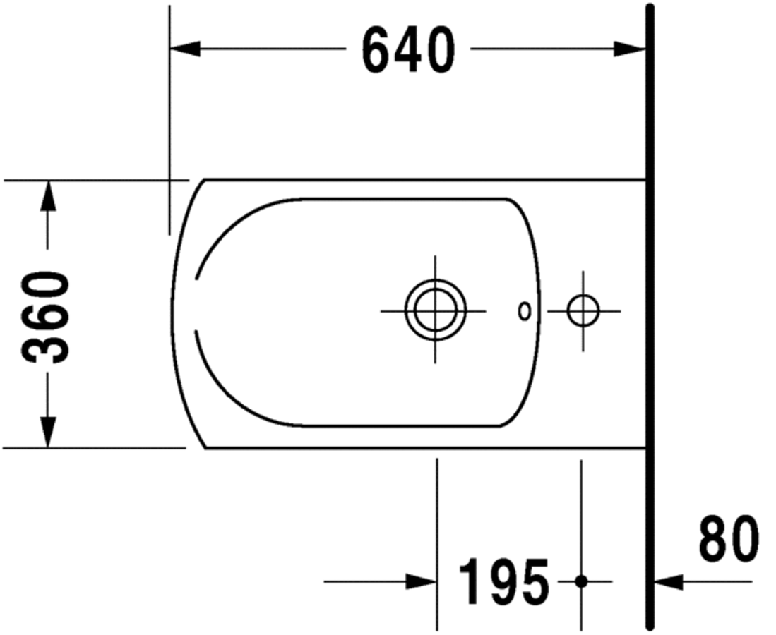 Slika od Caro Bidet floor standing