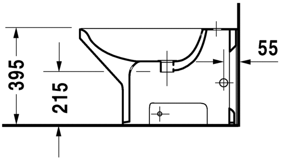 Slika od Caro Bidet floor standing