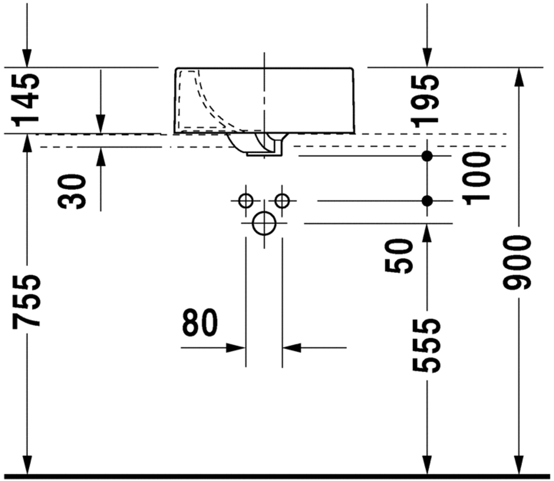 Slika od Architec Above counter basin 40