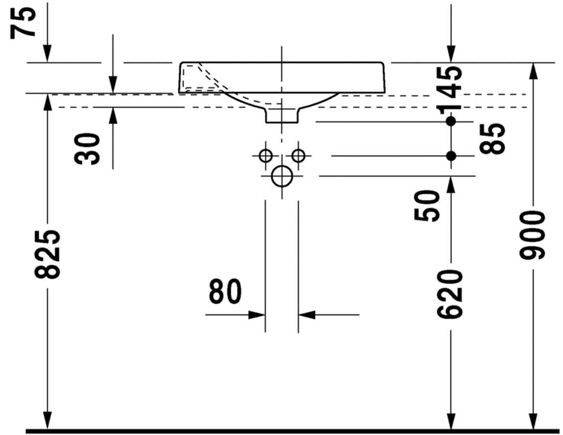 Slika od Architec Above counter basin 50