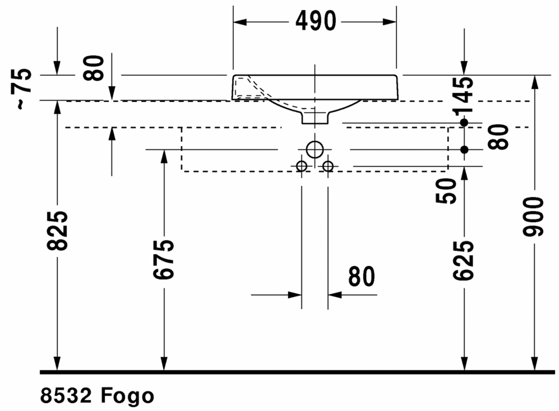 Slika od Architec Above counter basin 50
