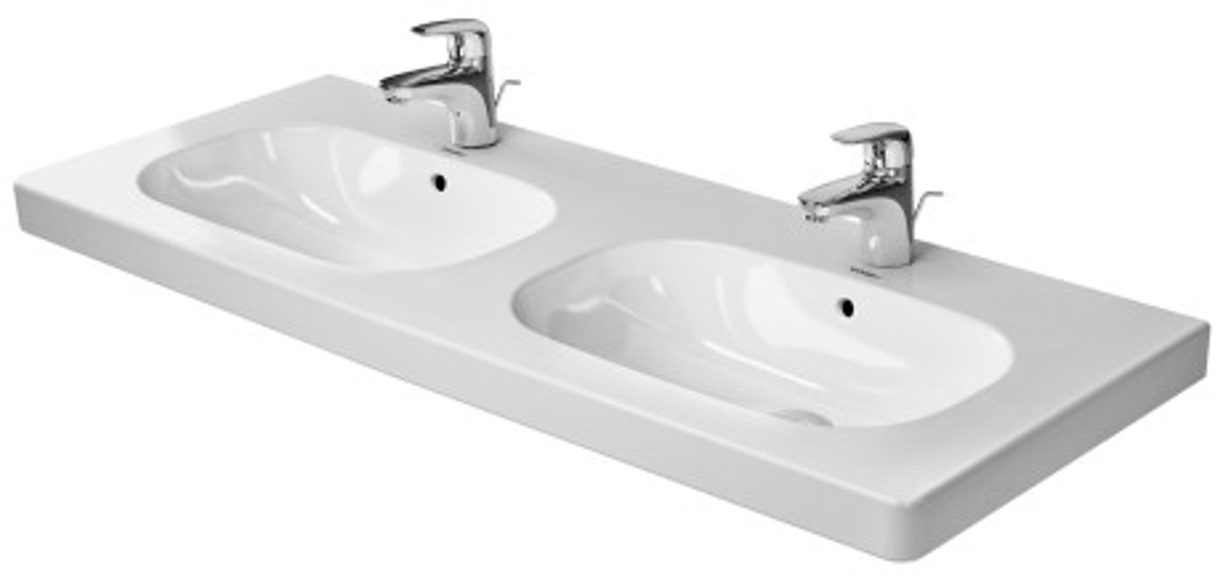 Slika od D-Code Double washbasin, double furniture washbasin 120