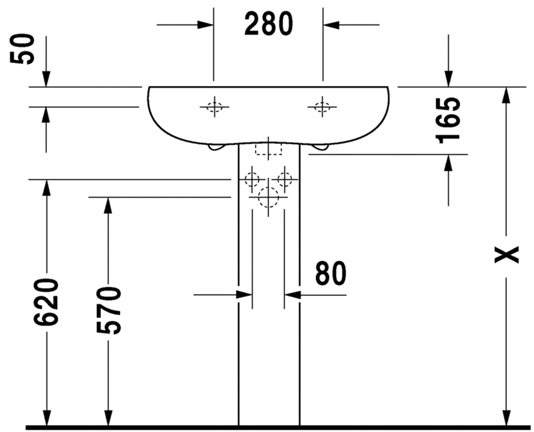 Slika od Bathroom_Foster Washbasin 60