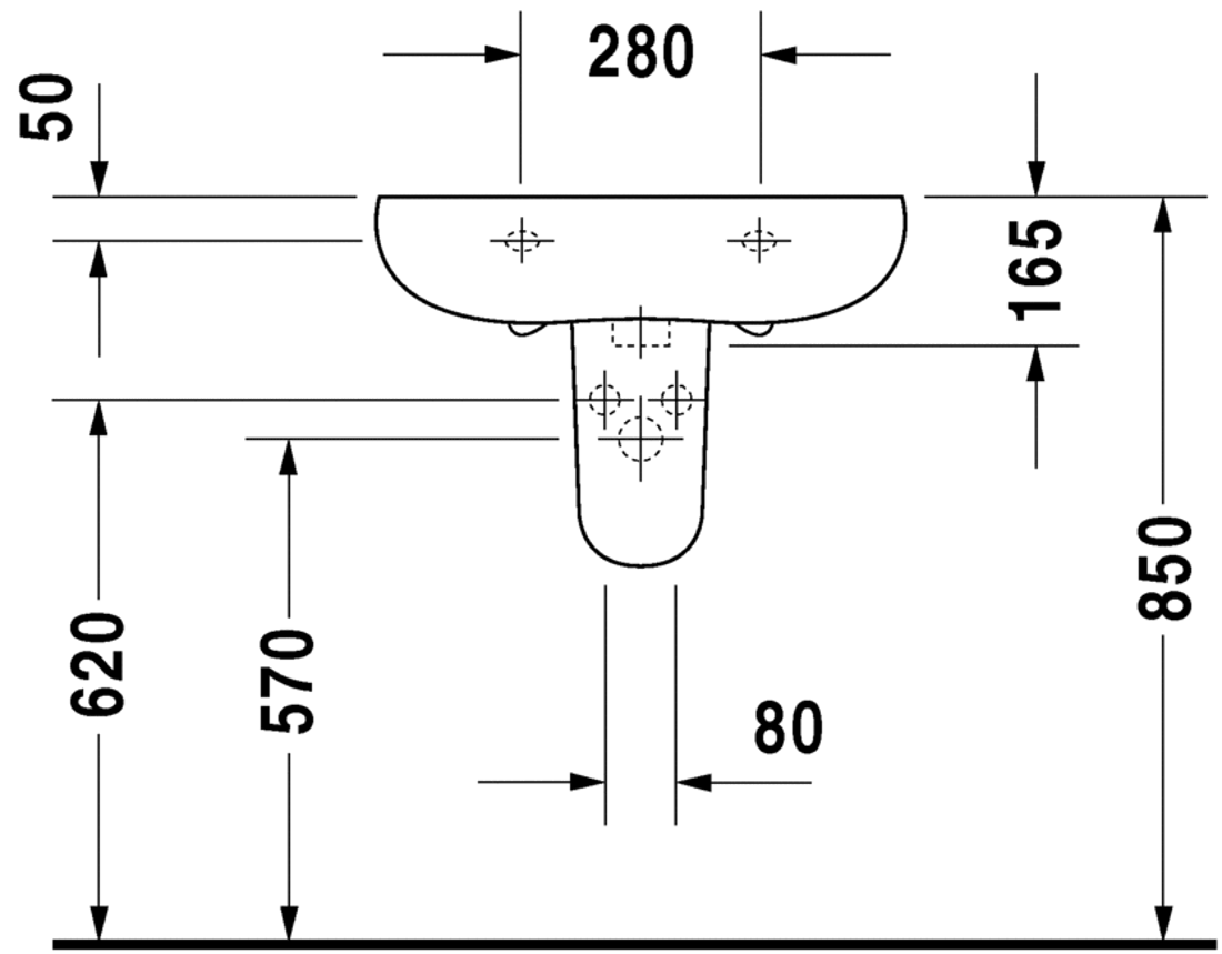Slika od Bathroom_Foster Washbasin 60