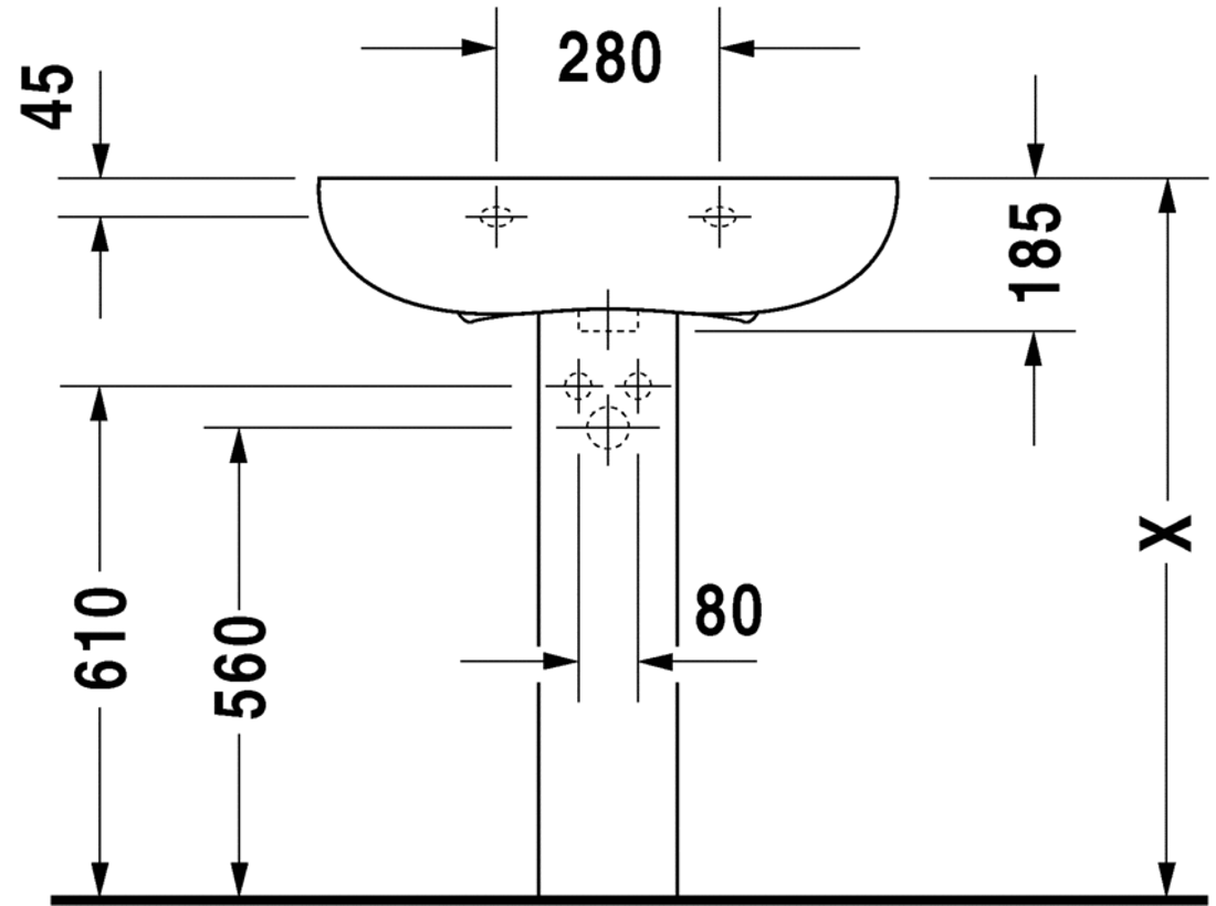 Slika od Bathroom_Foster Washbasin 70