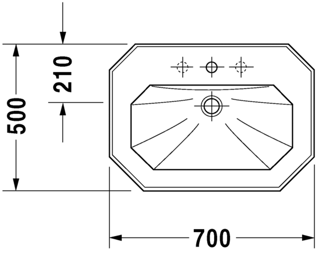 Slika od 1930 Series Washbasin 70