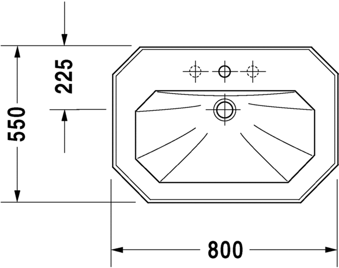 Slika od 1930 Series Washbasin 80