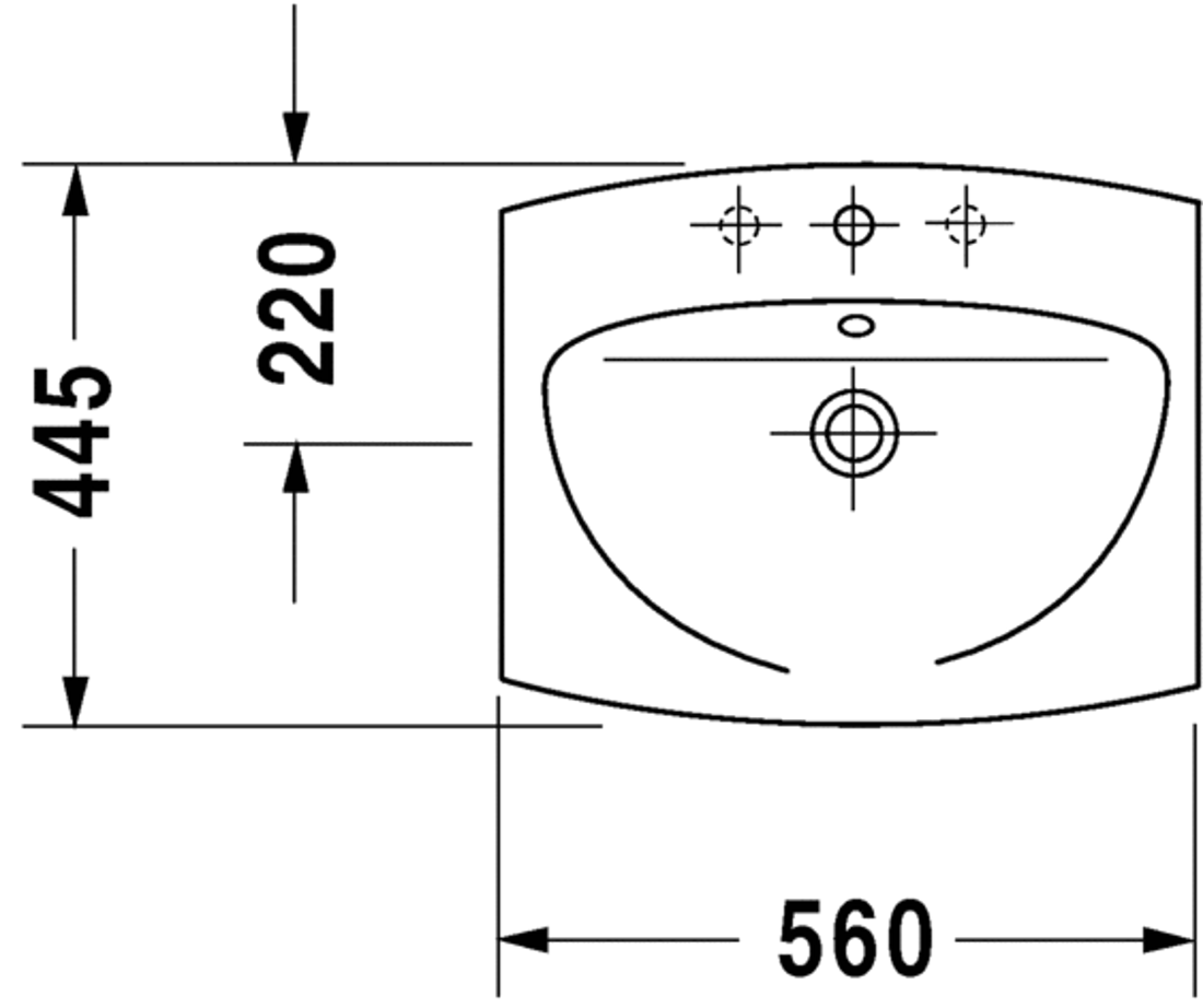 Slika od Caro Vanity basin 56
