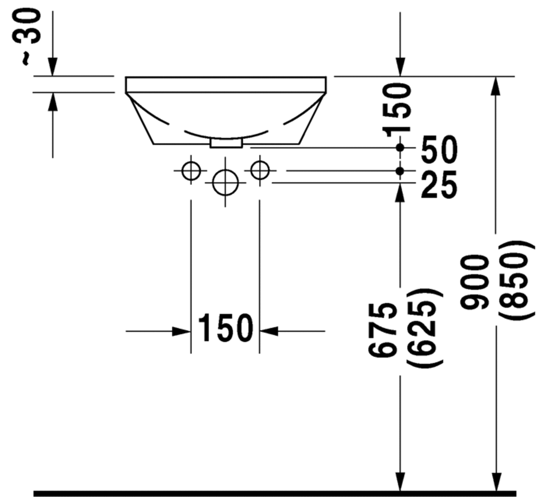Slika od Architec Vanity basin 40