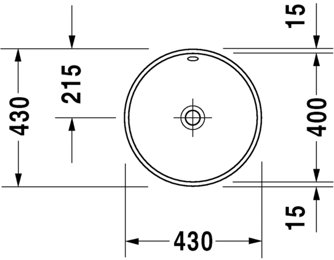 Slika od Architec Vanity basin 40