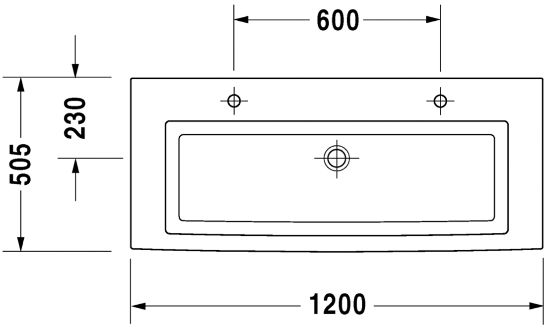 Slika od 2nd floor Washbasin, furniture washbasin 120