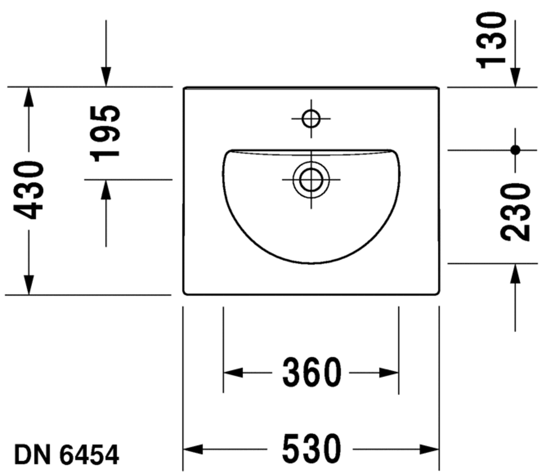 Slika od Darling New Furniture washbasin 53
