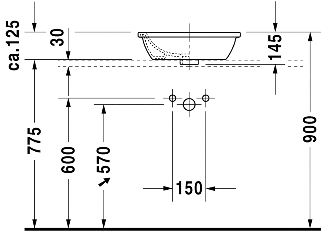Slika od Darling New Above counter basin 47