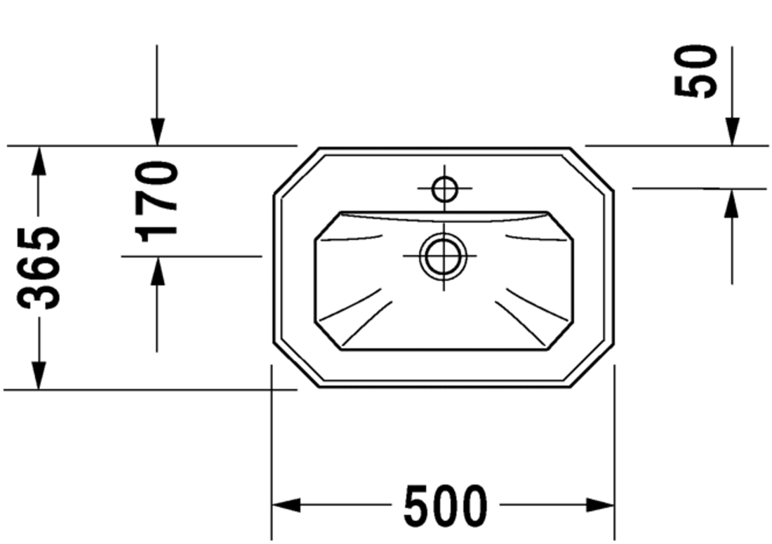 Slika od 1930 Series Handrinse basin 50