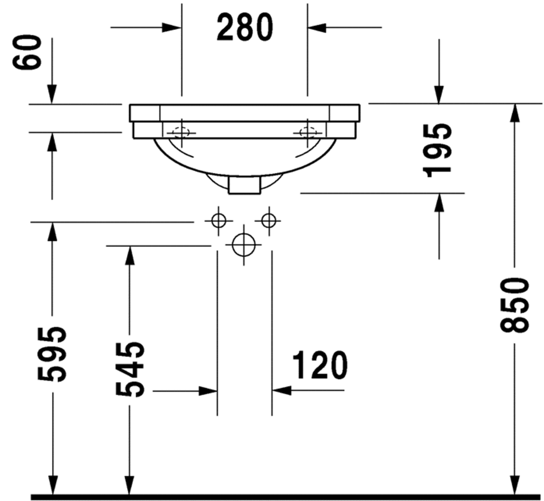 Slika od 1930 Series Handrinse basin 50