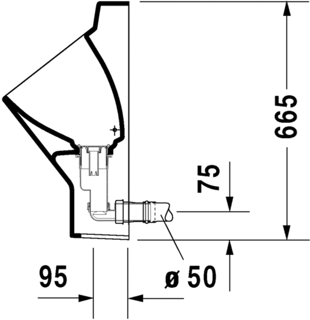 Slika od Architec Urinal Architec Dry