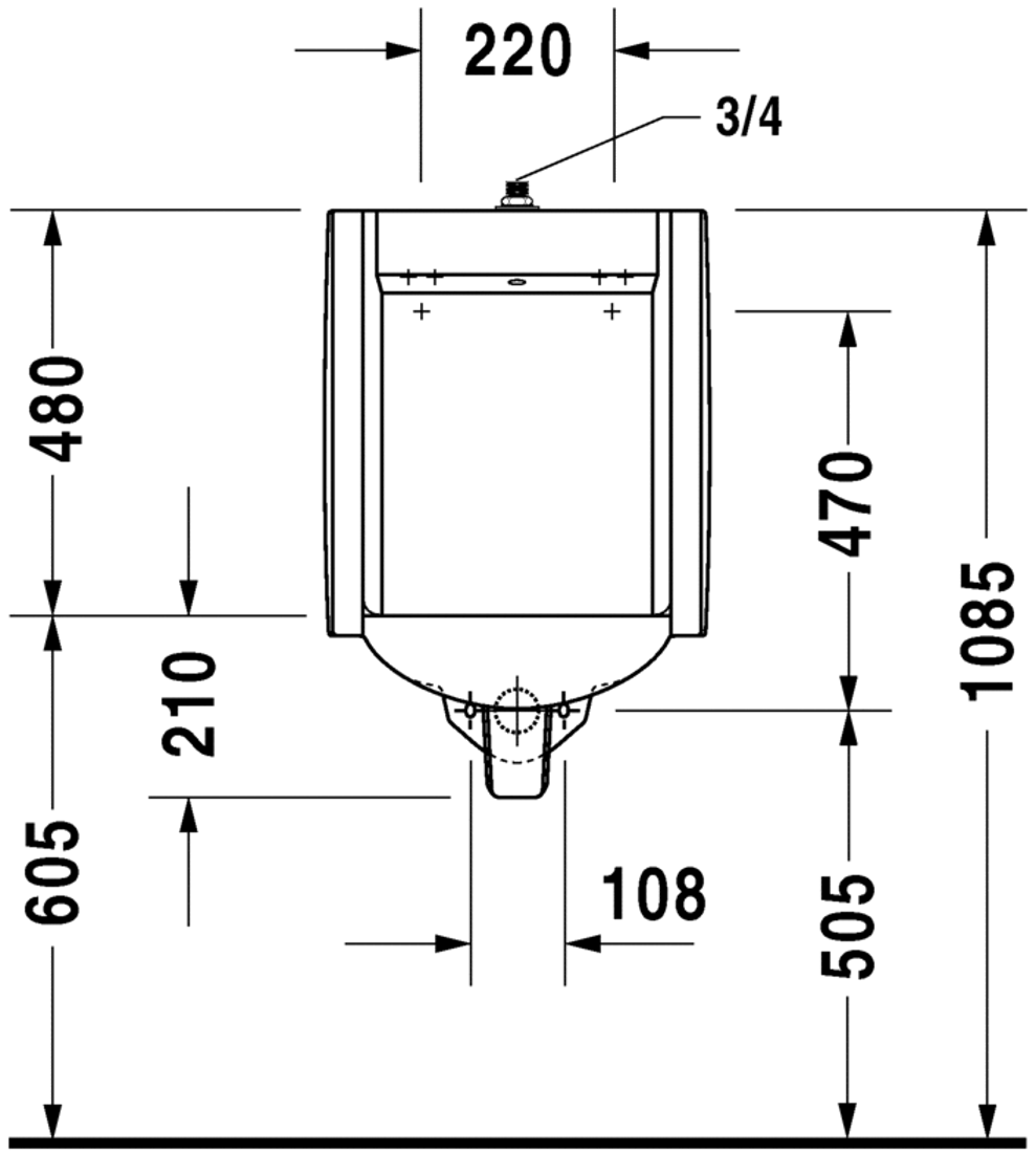 Slika od Starck 3 Urinal