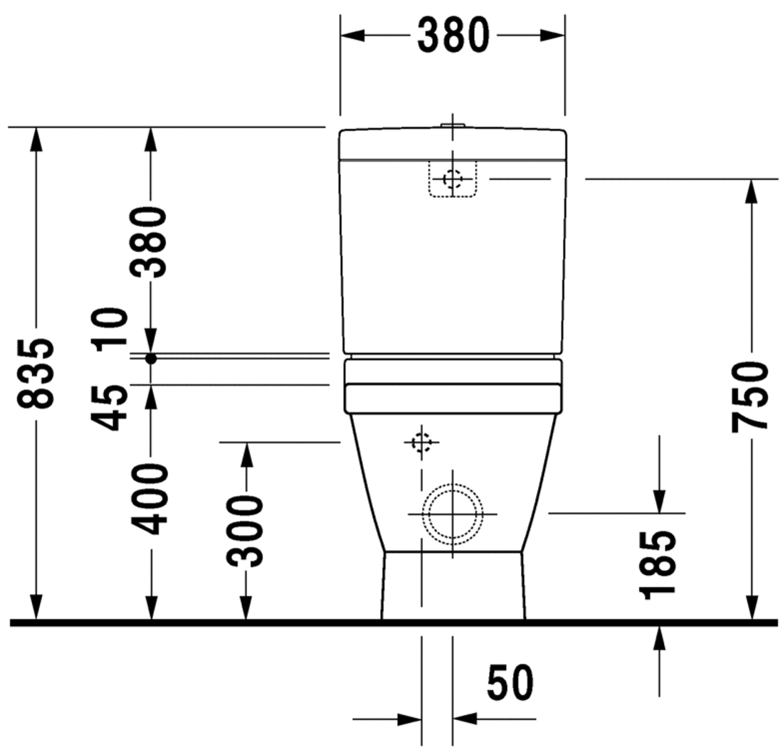 Slika od 2nd floor Toilet close-coupled