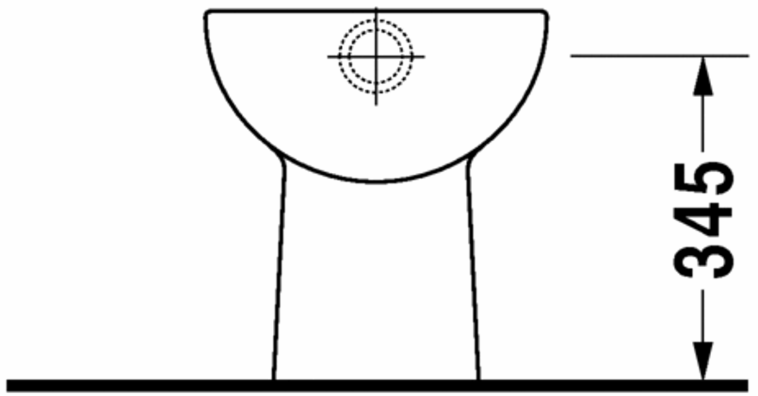 Slika od D-Code Toilet floor standing