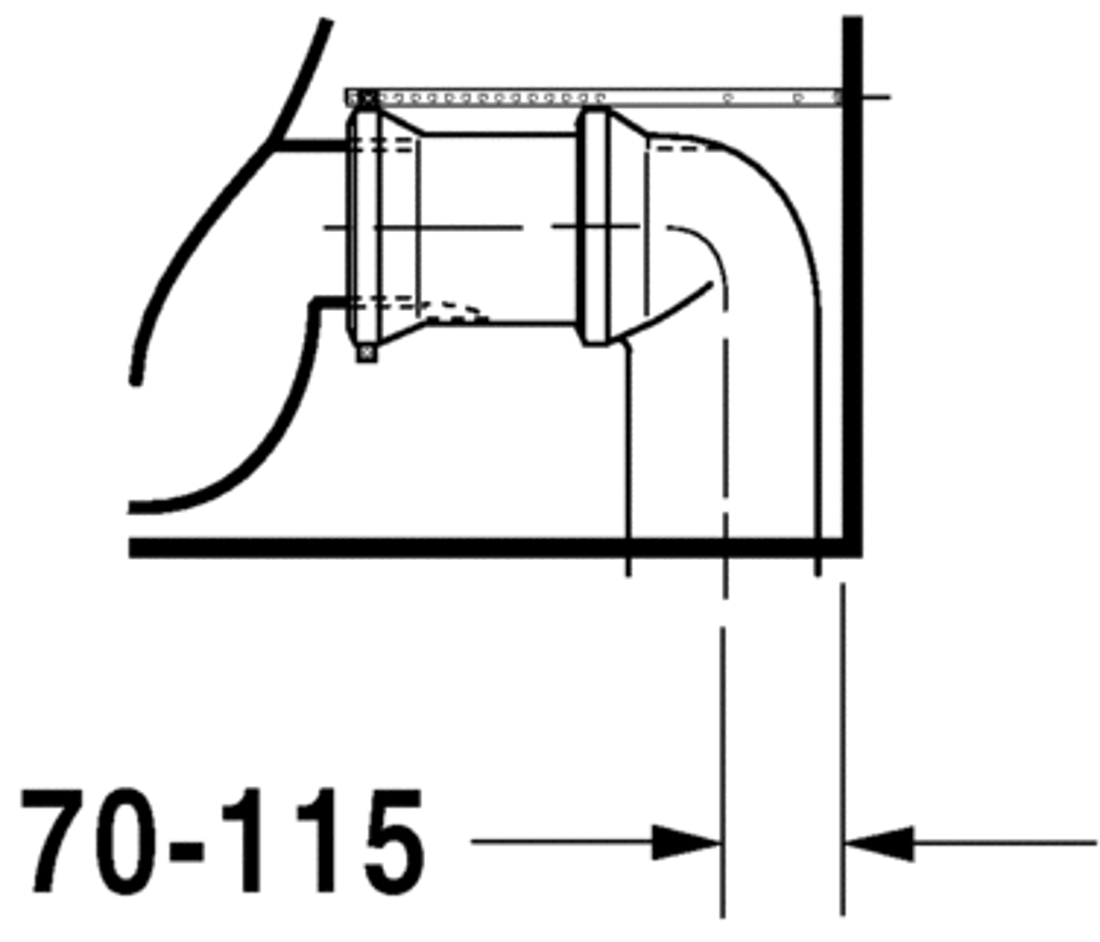 Slika od D-Code Toilet close-coupled