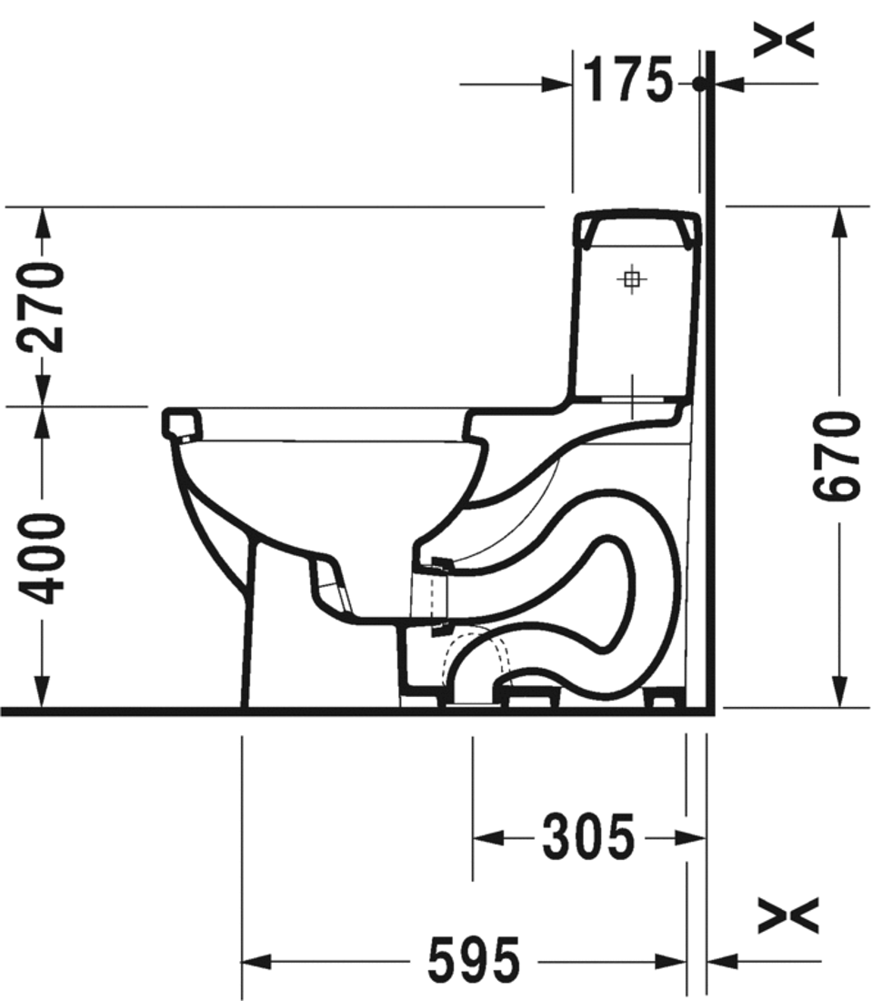 Slika od Starck 3 One-piece toilet