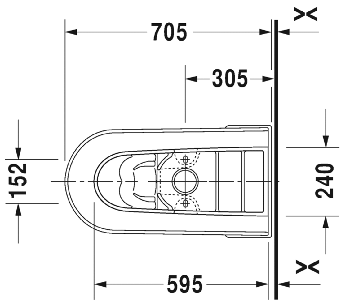 Slika od Starck 3 One-piece toilet