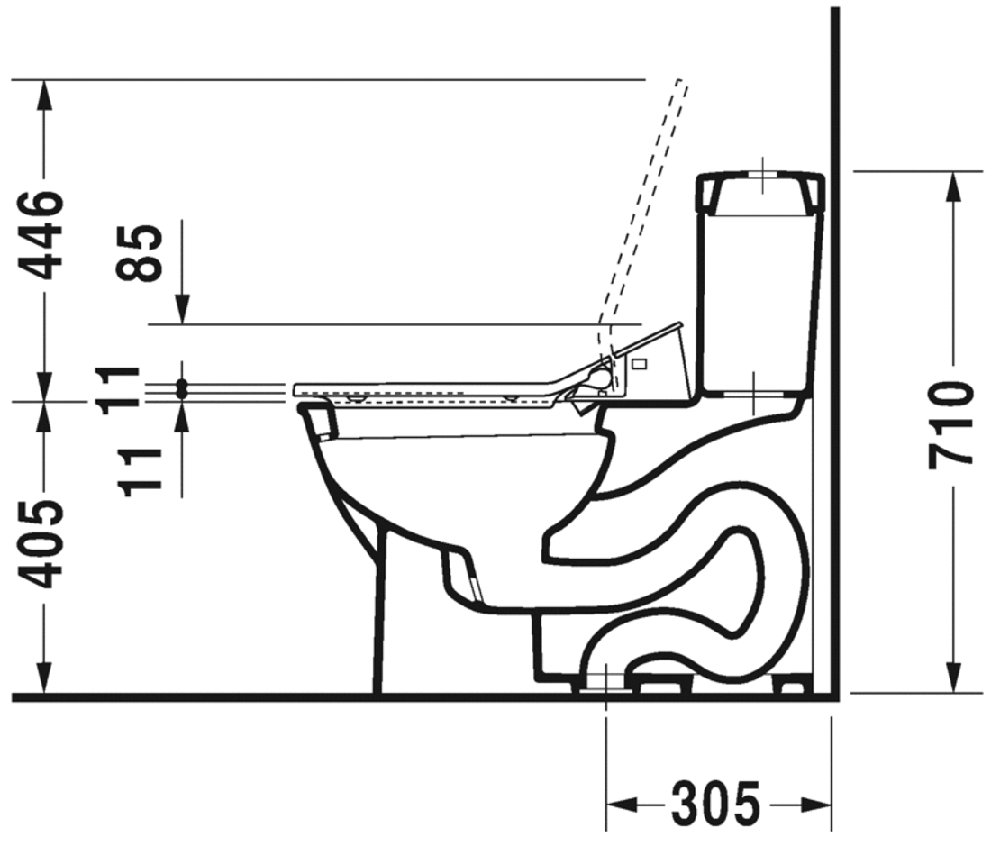 Slika od Darling New One-piece toilet