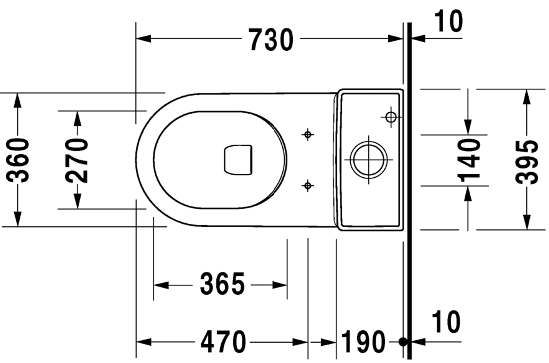 Slika od Starck 3 One-piece toilet